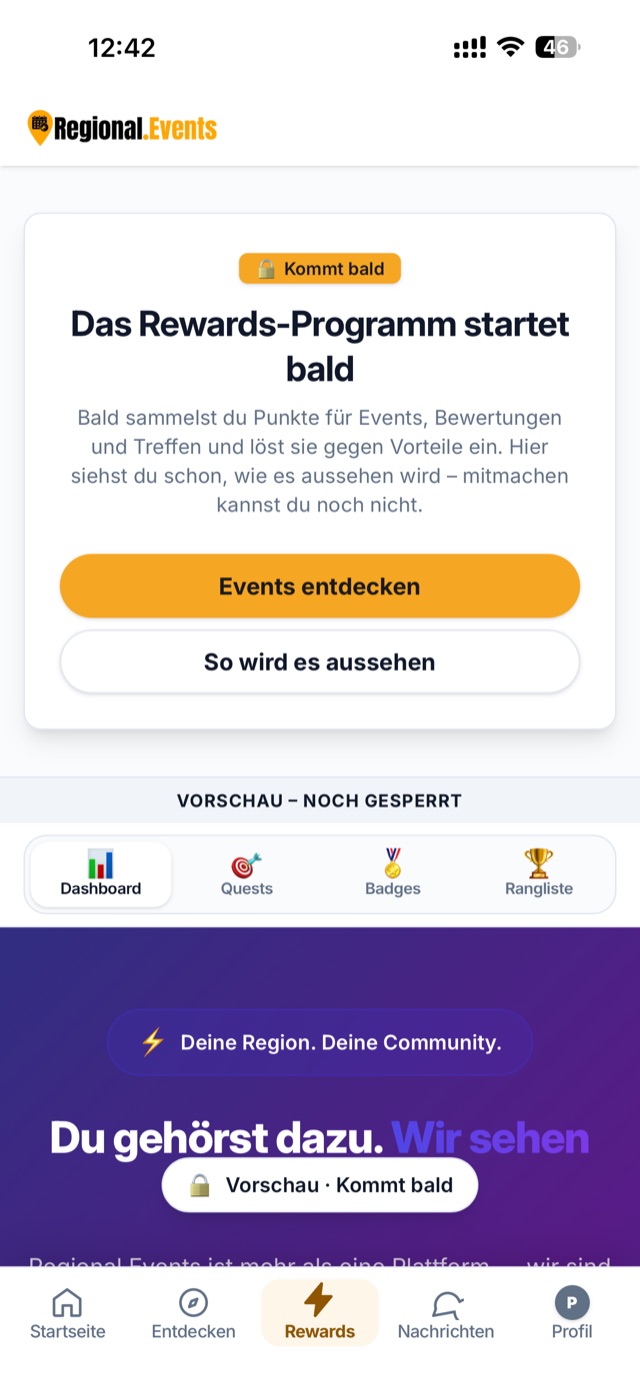 Regional.Events – Rewards