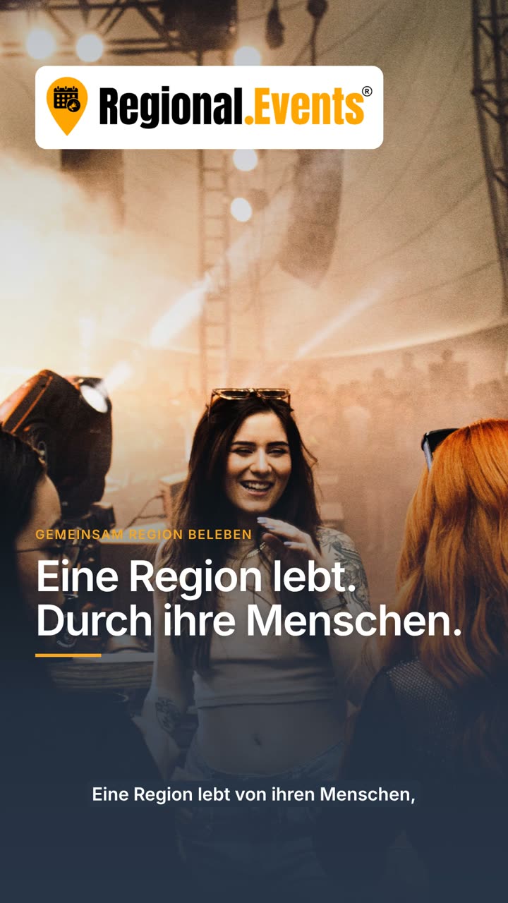 Menschen bei einer Veranstaltung in der Region